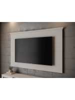Painel de Tv no acabamento branco lavado / Coleção England